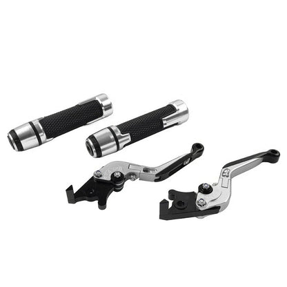 Folding Extendable Brake Clutch Lever Grip Set for Street Twin (2016-2023)
