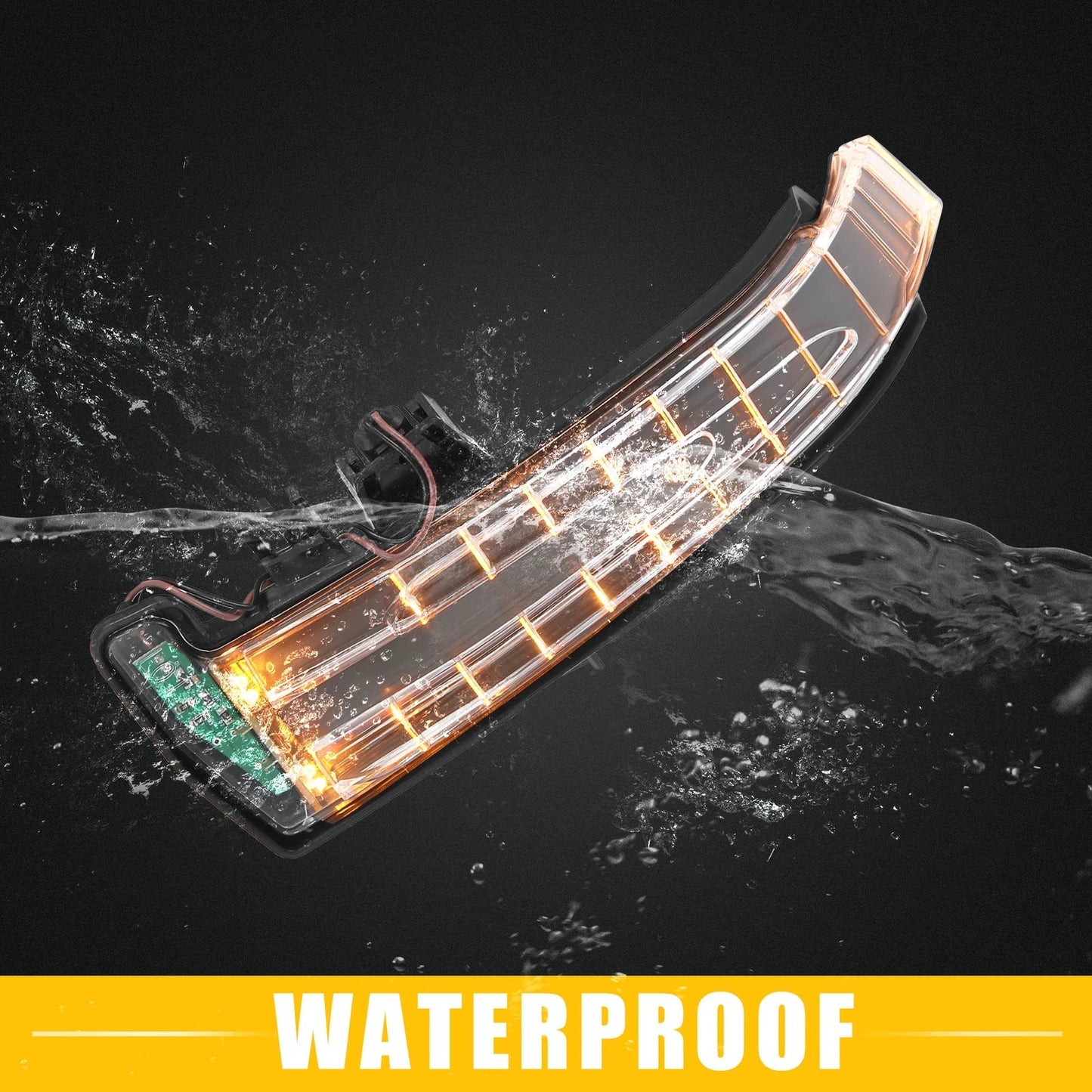 Front Left Side Mirror LED Turn Signal Light for Mercedes W204 (2007-2014)