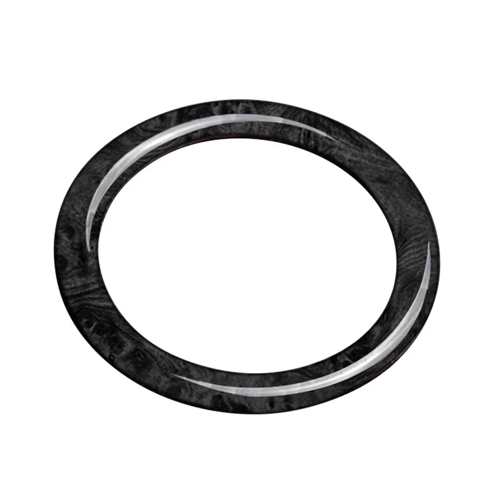 Wood Grain Engine Push Start Button Ring for Benz A B C GLC CLA (2012-2023)
