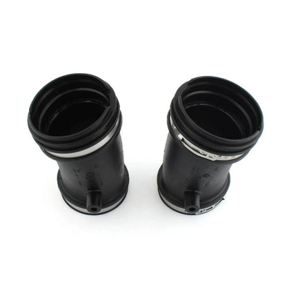Black L&R Air Intake Filter Cleaner Suction Pipe Ducts for BMW R1200 GS (2004-2012)