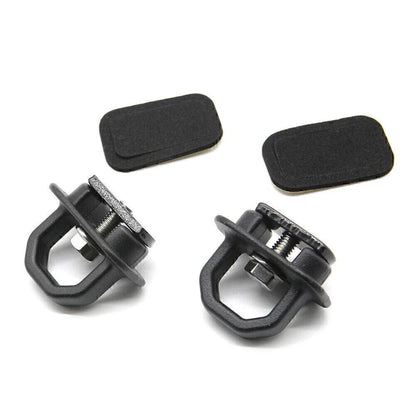 Tie Down Anchors Hooks for Chevy Silverado Pickup Trucks Black