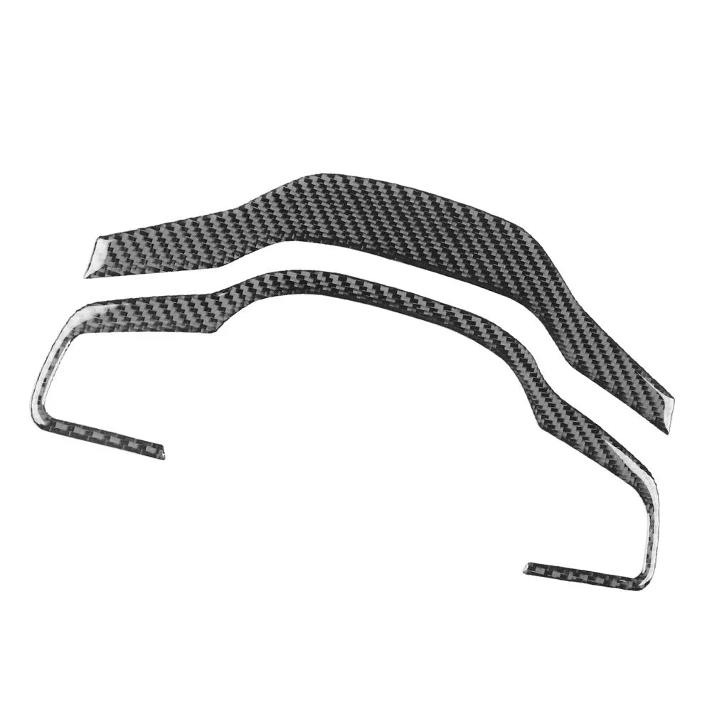 Black Steering Wheel Button Frame Cover Trim for Jaguar F-Type (2013-2024)