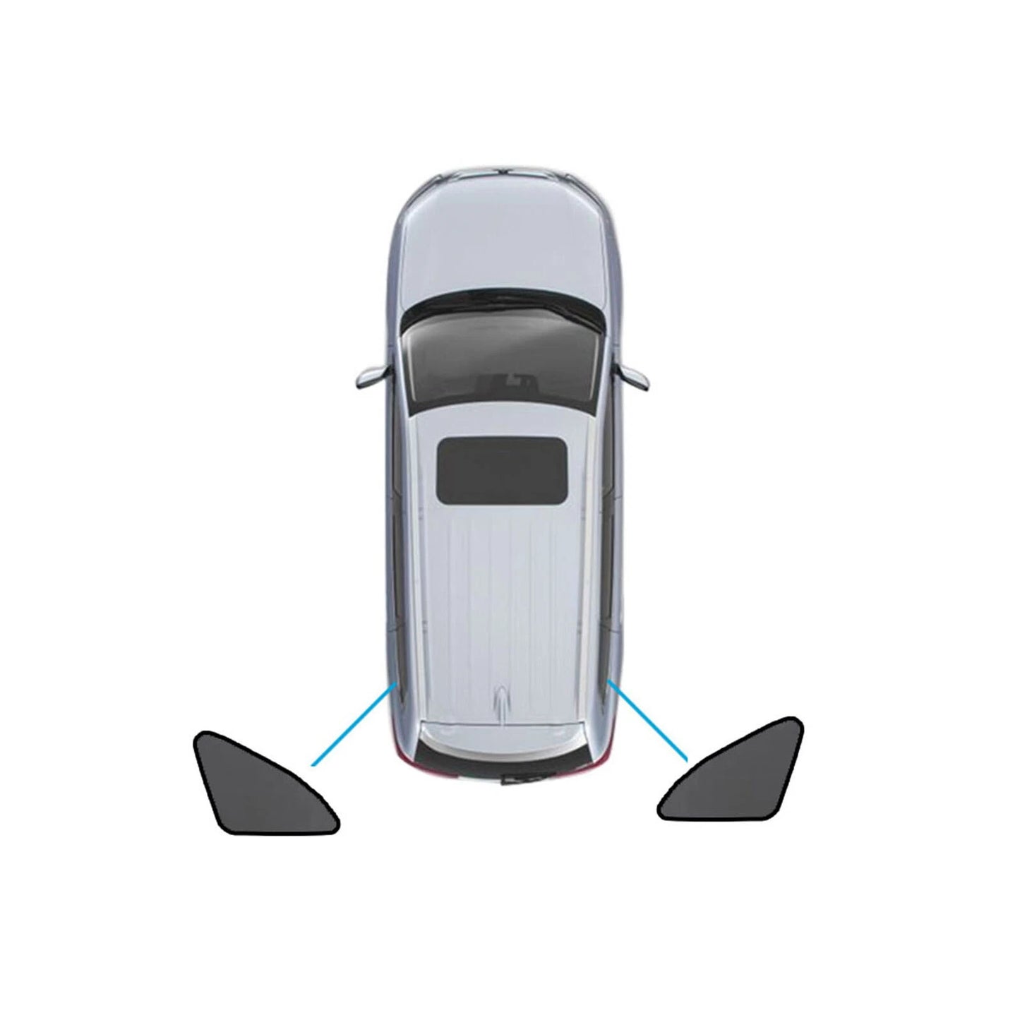Magnetic Mesh Sun Blind Shades for Audi Q5 2009-2016 ( Front & Rear)