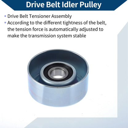 Drive Belt Idler Pulley for Honda Civic (2007-2011) - 1 x Quality Replacement