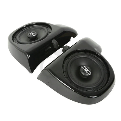 6.5" Lower Vented Fairings Speaker Glove Box for Harley Touring FLHT (14-24)