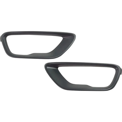 Front Bumper Fog Light Trim Bezel Covers for Jeep Grand Cherokee (2014-2021)
