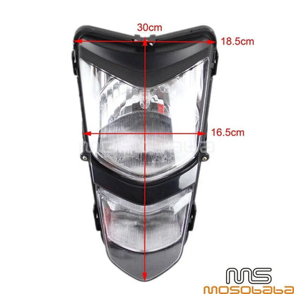 ATV Quad Headlight Assembly for Suzuki QUADSPORT LTZ400Z, Kawasaki KFX400 (2003-2008)