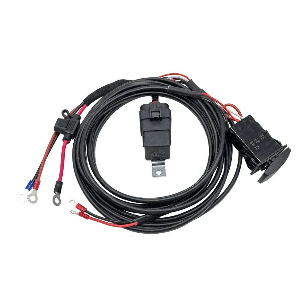 12V 40A Relay Fuel Pump Switch Wiring Harness for Car Boat