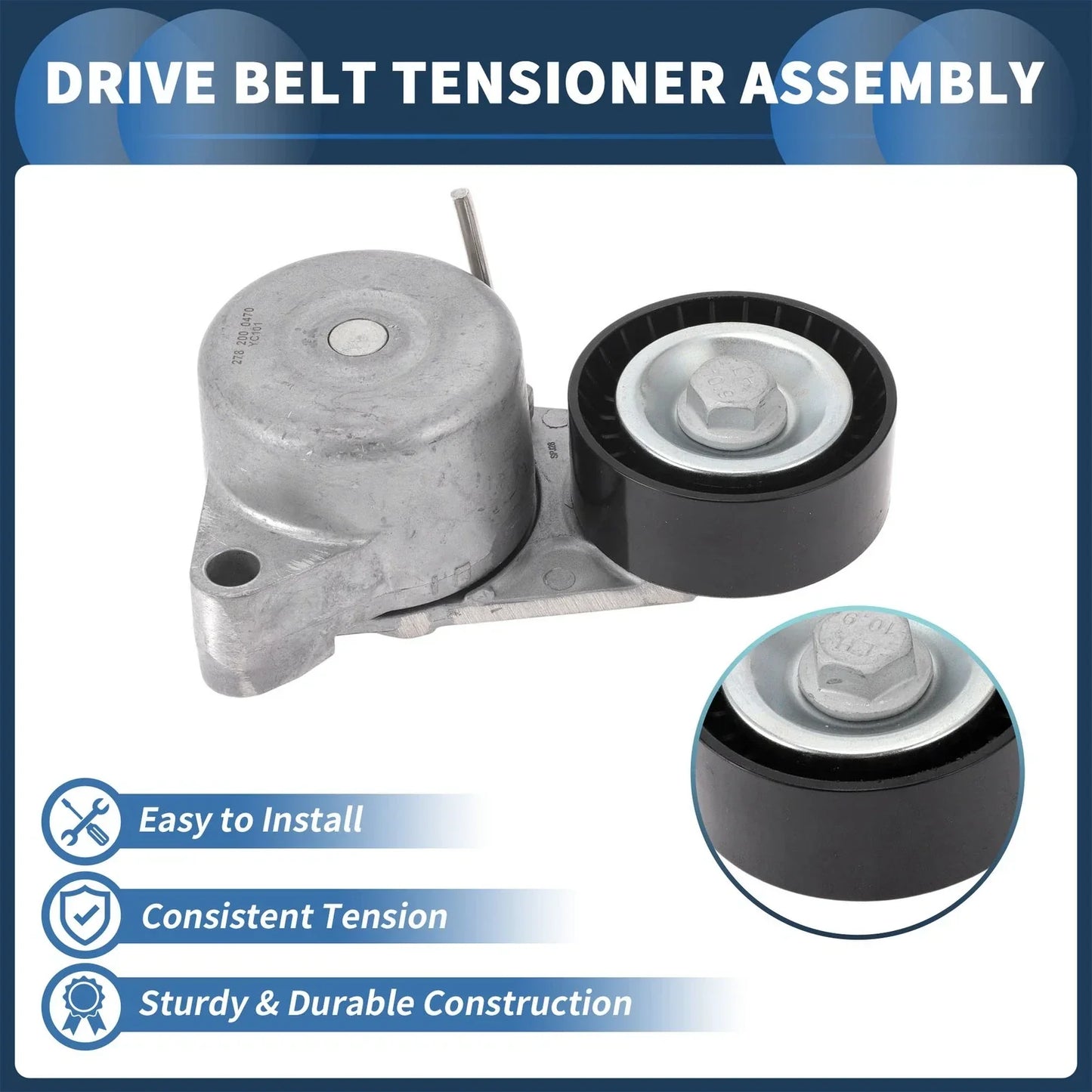 Belt Tensioner for Mercedes-Benz E-Class 2011-2016 (2011-2016)