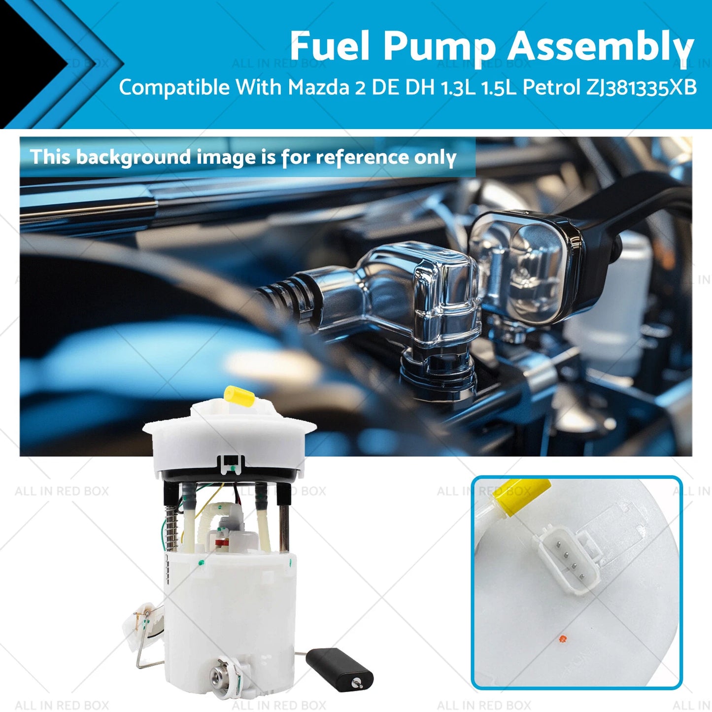 Fuel Pump & Level Sensor for Mazda 2 DE DH 1.3L 1.5L (2002-2014)