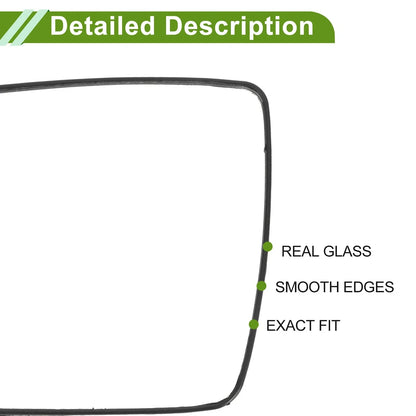 Heated Left Side Mirror Glass for Hyundai Accent (2005-2009)