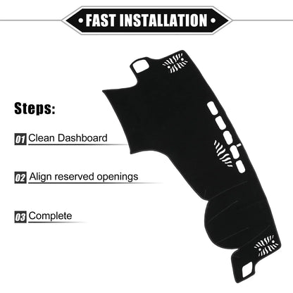 Dashboard Cover Mat Protector for Lexus NX 2nd Gen NX250 NX350 (2022-2023)