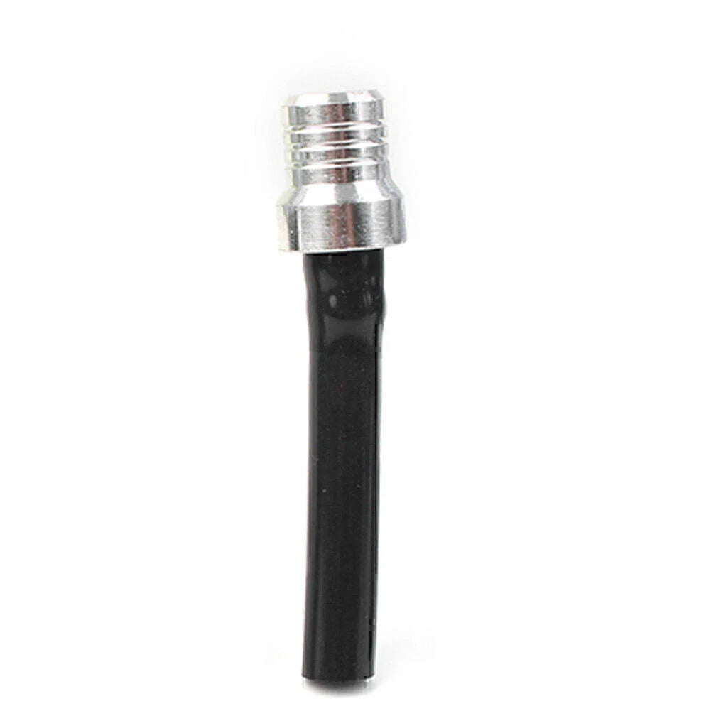 CNC Gas Fuel Tank Cap Valve Vent Hose for ATV Dirt Bike Pit Quad Silver
