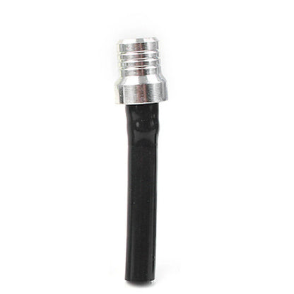 CNC Gas Fuel Tank Cap Valve Vent Hose for ATV Dirt Bike Pit Quad Silver