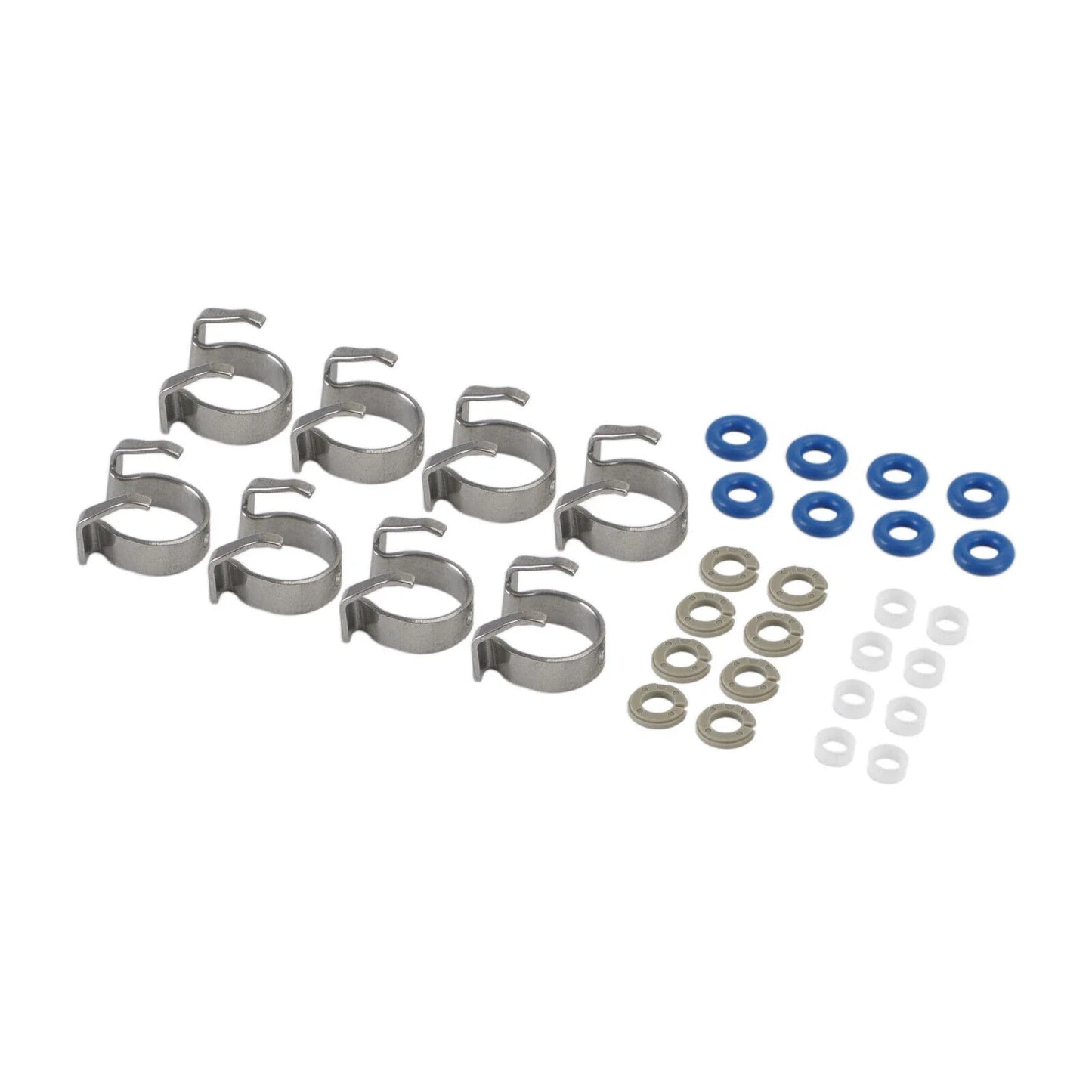 8PCS Fuel Injector Repair Seal Kit for Range Rover, Jaguar 5.0L (2010-2012)