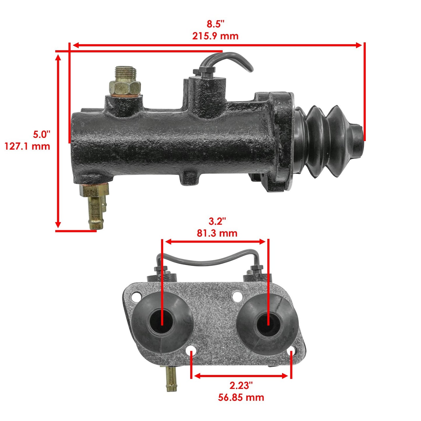 Brake Master Cylinder Replacement for Caterpillar 416D 420D 424D (2001–2018)