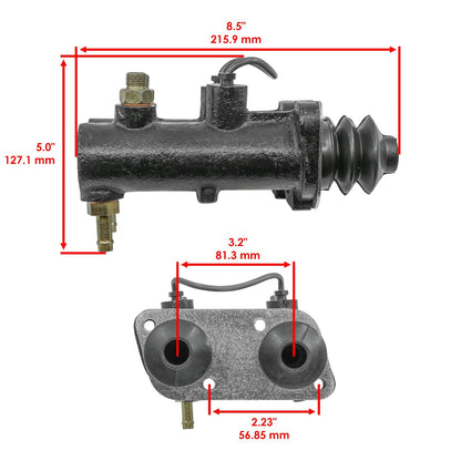 Brake Master Cylinder Replacement for Caterpillar 416D 420D 424D (2001–2018)