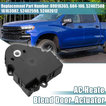 AC Heater Blend Door Actuator for Chevrolet Silverado 1500 (2004)
