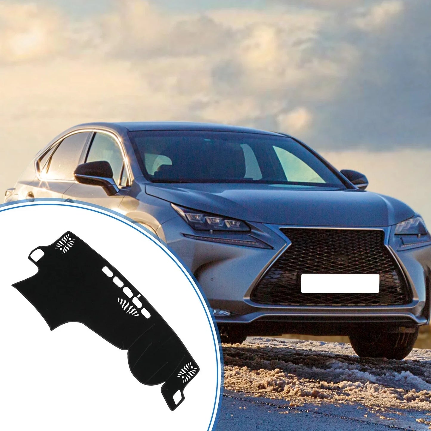 Dashboard Cover Mat Protector for Lexus NX 2nd Gen NX250 NX350 (2022-2023)
