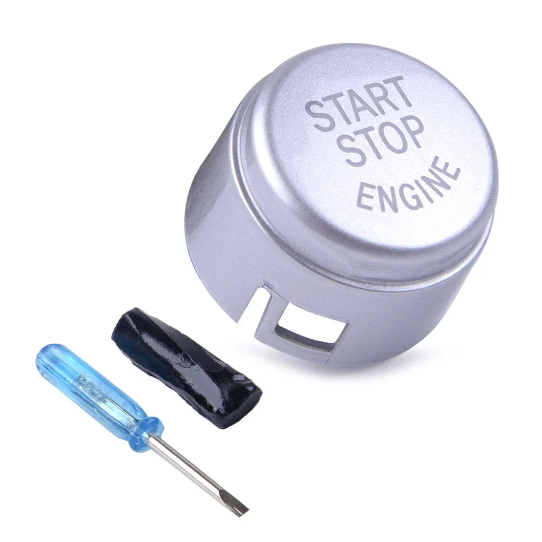 Silver Switch Button Cover for BMW E90 E91 F20 F30 F10 (2006-2019)