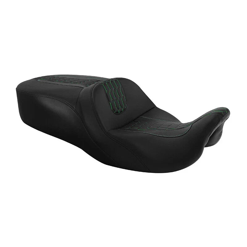 Driver Passenger Seat for Harley Electra Glide, Street Glide, Road King (2009-2023)