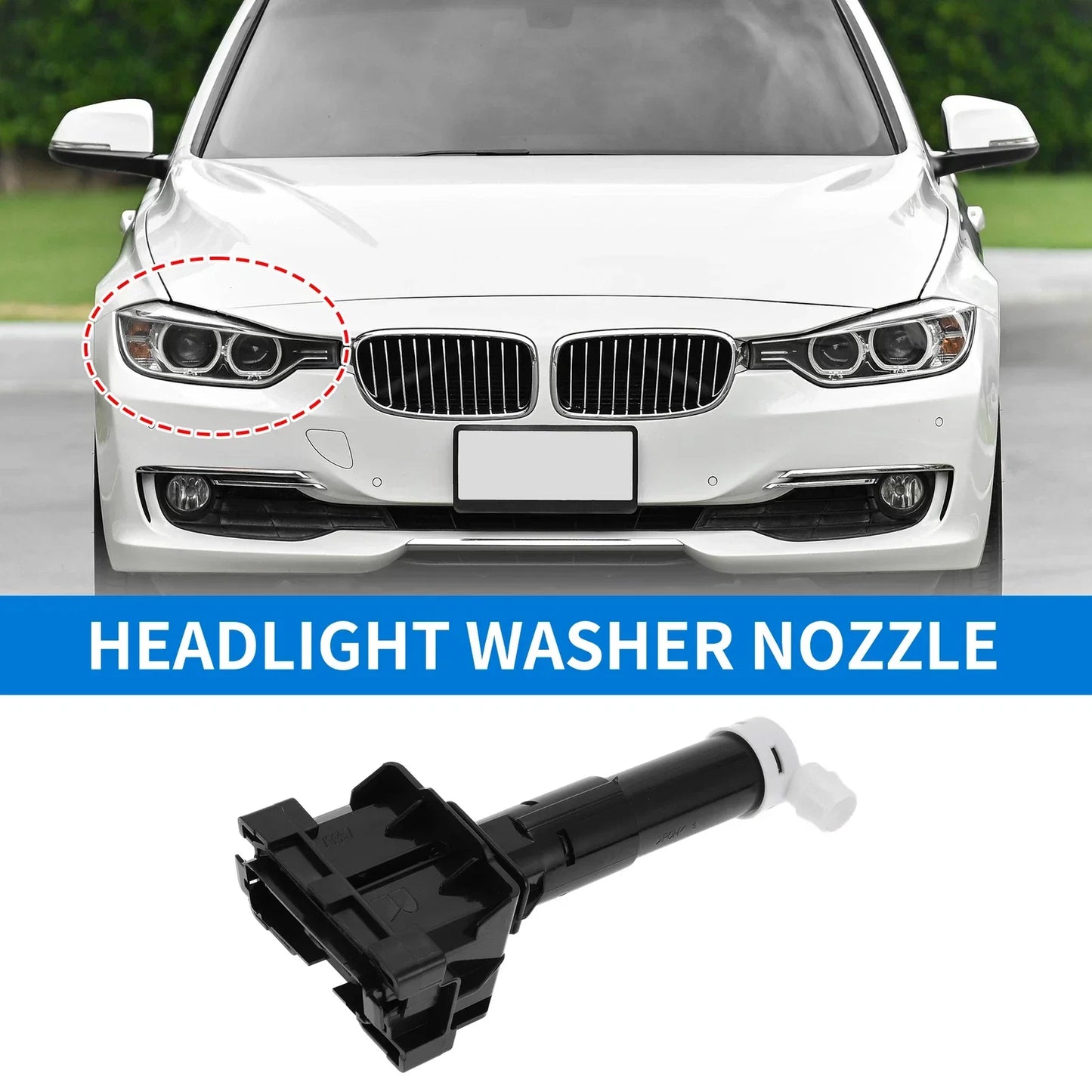 Headlight Washer Nozzle for Lexus RX350 2013-2015 (2 x)