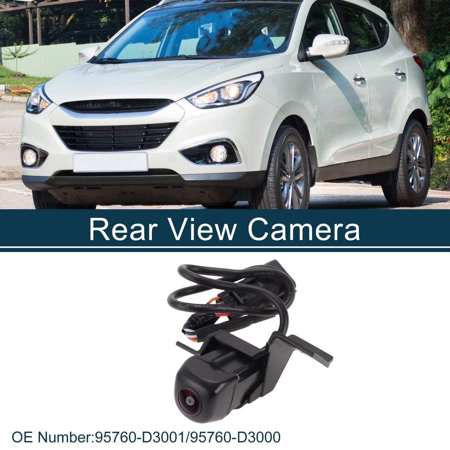 Rear View Camera 120-180 Degree for Hyundai Tucson (2016-2019)