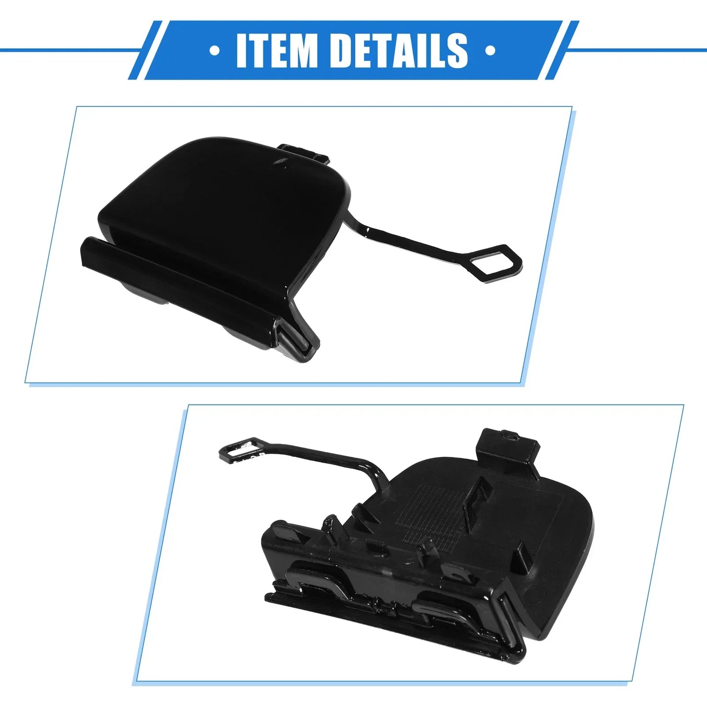 Front Bumper Tow Hook Eye Cover Cap for Mercedes-Benz E-Class W213 (2017-2023)