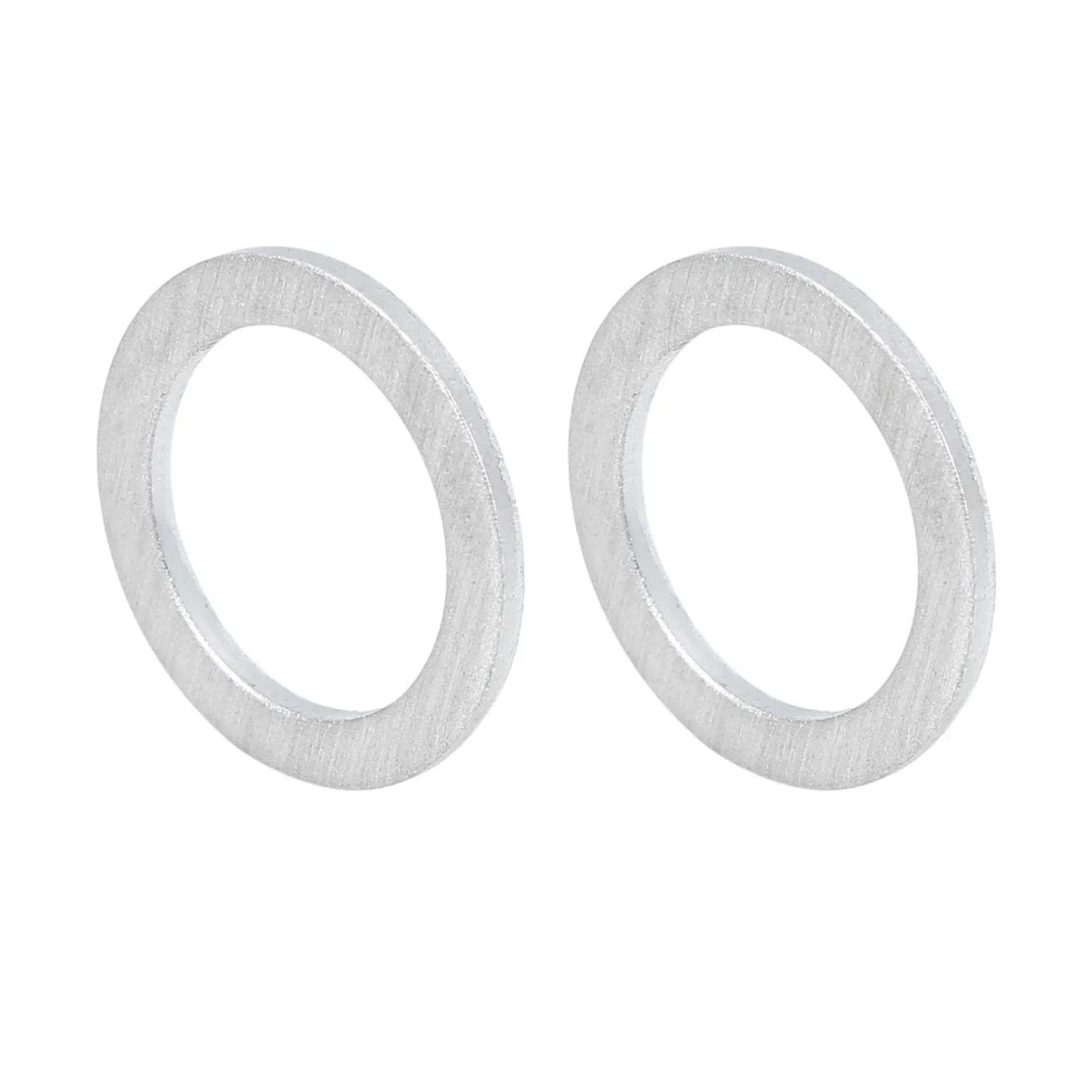 10 x M20 Silver Tone Oil Drain Plug Gaskets for Honda (94109-20000)