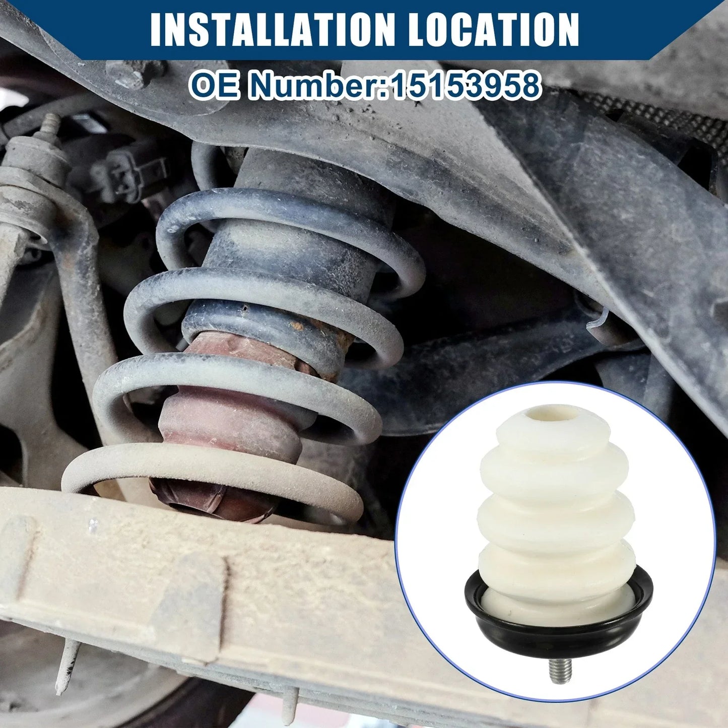 Suspension Strut Bumper Stop for Chevrolet Silverado