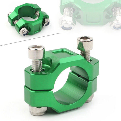 22mm 7/8" Universal Rotating Bar Clamp for Brake Clutch Perch - Green