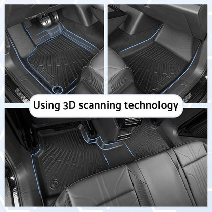 3 x Frunk Boot Tray 3D All-Weather for Tesla Model Y (2025-On)