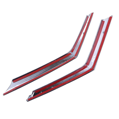 2 x Front Upper Grille for Nissan Rogue X-Trail T32 (2014-2016) Silver