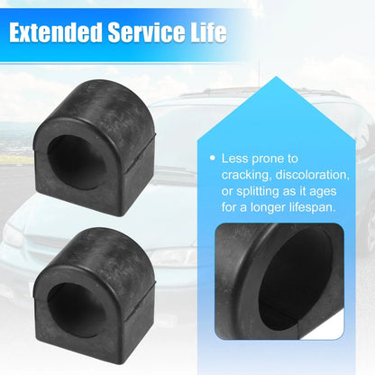 2 x Car Suspension Stabilizer Bar Bushings for Mercedes-Benz (A1663231465)