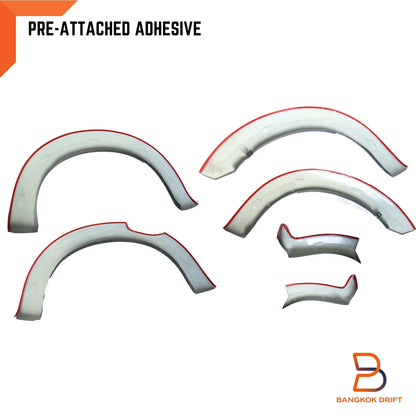 Silver Fender Flares for Isuzu D-Max Ute (2020-2023)