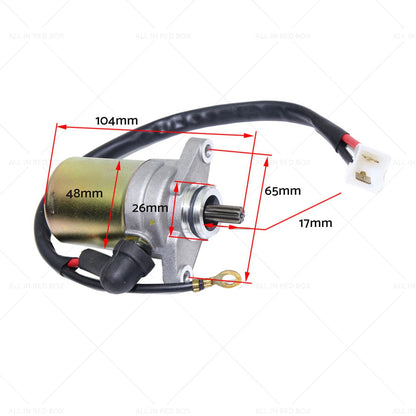 Electric Starter Motor for Polaris Predator Outlaw 50 ATV (2008-2018)