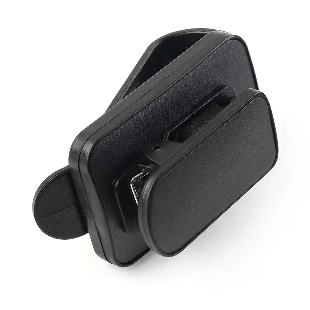 Sun Visor Clip Holder for Car - Fit Glasses, Sunglasses, Eyeglass Cards - Black