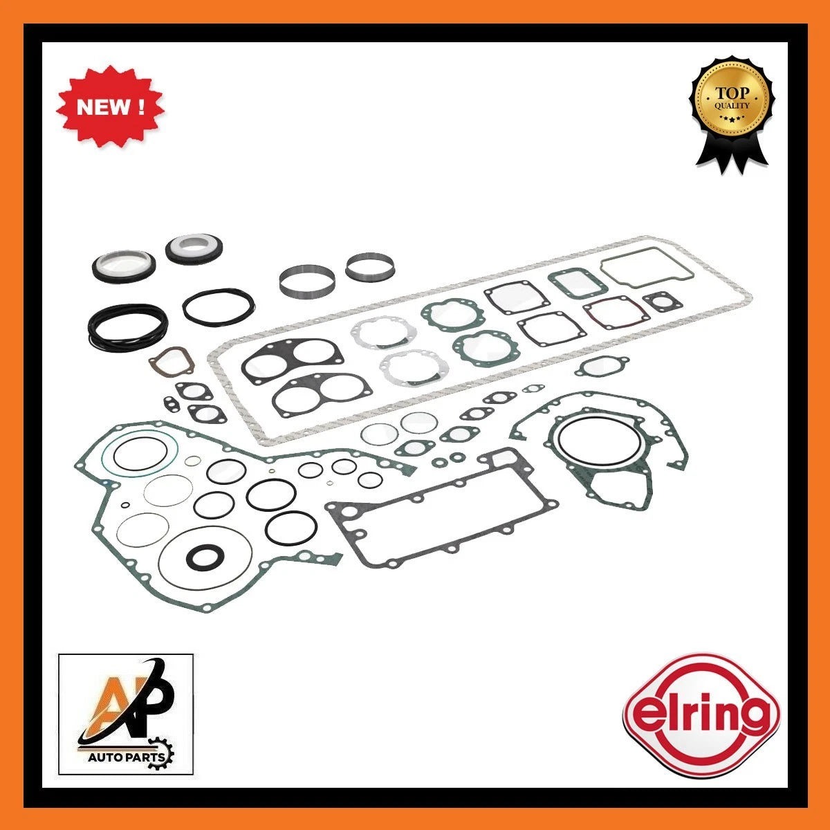 Crankcase Gasket Kit Replacement for MAN D 2866 FG () (2000–2000)