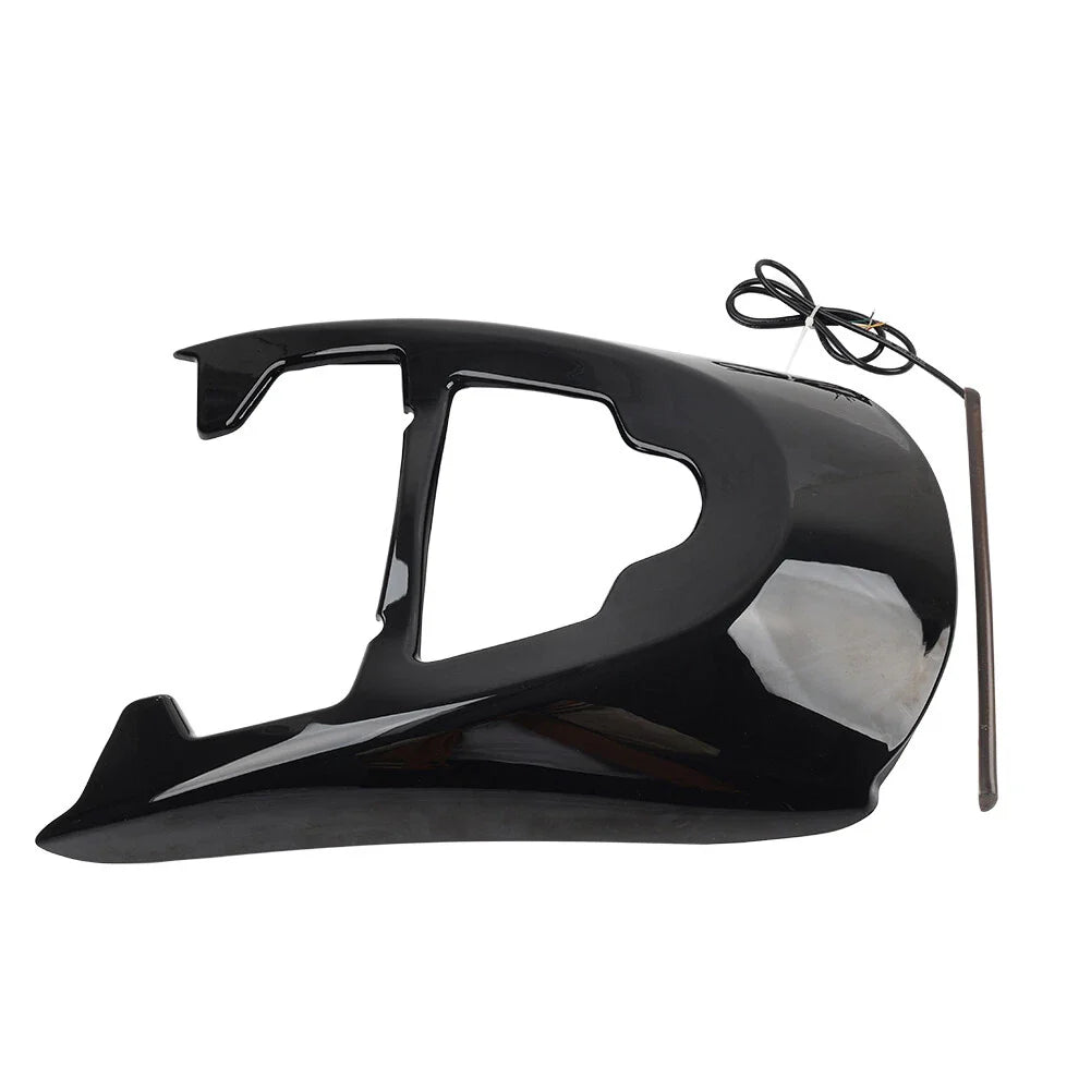 Vivid Black Rear Mudguard w/Light for Harley VRSCDX VRSCAW VRSCA (2002-2017)
