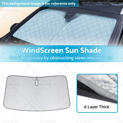 6 Layer Thick WindScreen Sun Shade for Kia Picanto (2016-2024) UV Protection
