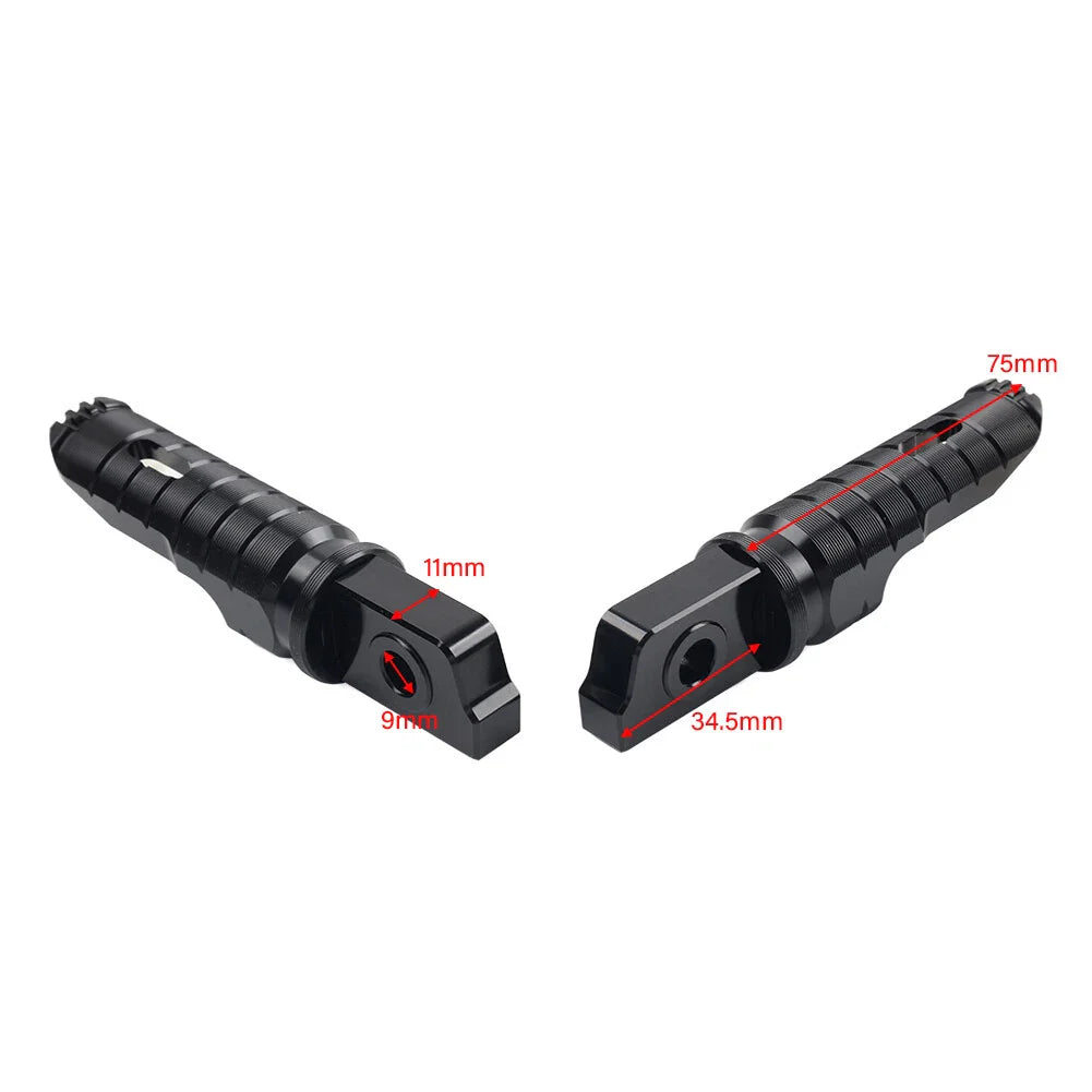 Red Front Footrests for Aprilia RS125 Tuono 125 GPR 125 150 250