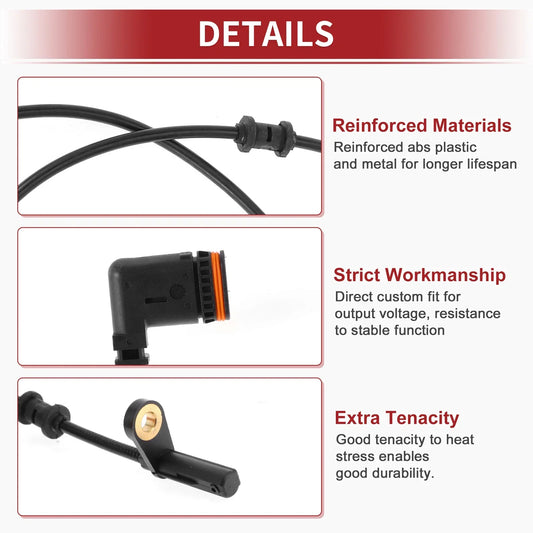 ABS Wheel Speed Sensor for Mercedes-Benz SLK55 AMG (2005-2009)
