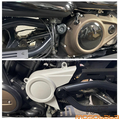 Black Axle Nut Covers for Harley Sportster S RH1250S (2021-2023)