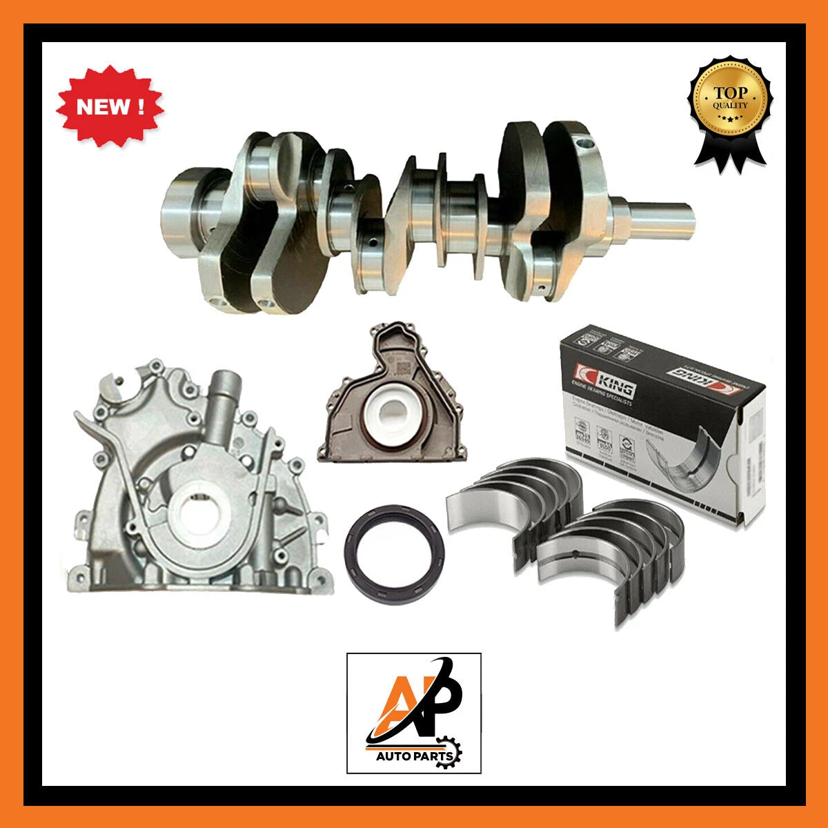 Forged Crankshaft Engine Rebuild Kit for Jaguar Land Rover 3.0 Diesel (2009–2017)