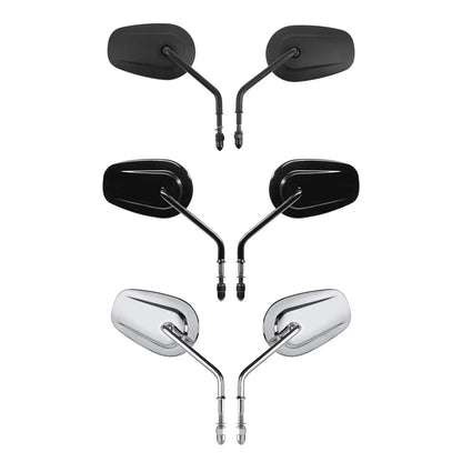 Chrome Rearview Mirrors for Harley Softail Touring Street Glide (2006-2023)