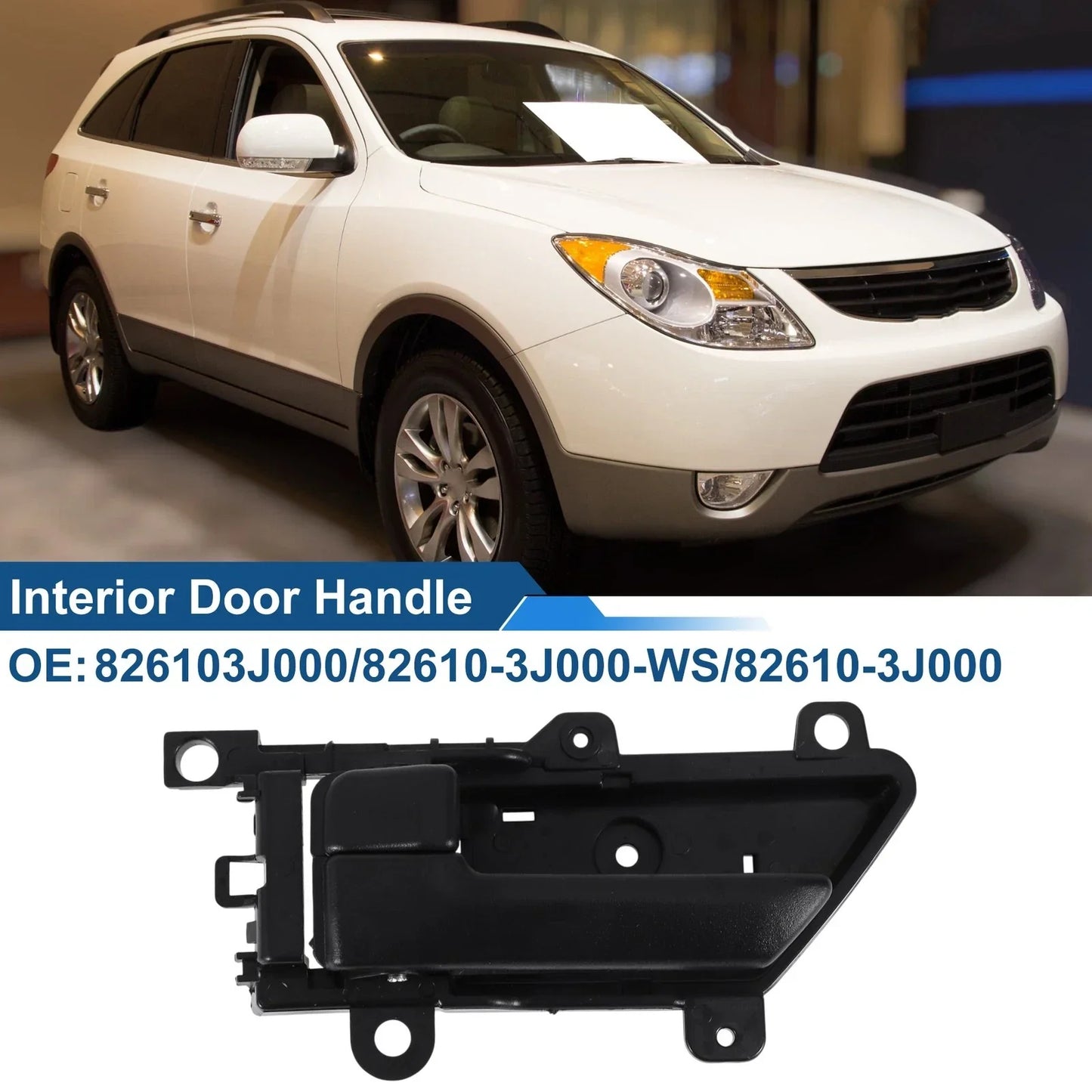 Front Passenger Side Interior Door Handle for Hyundai Veracruz (2007-2012)