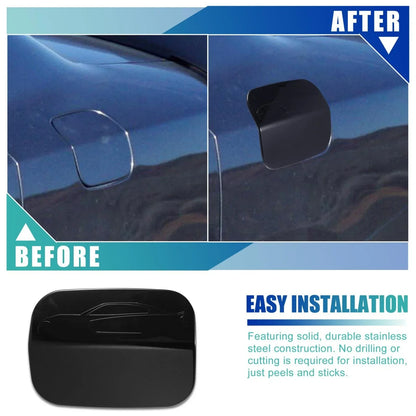 Black Fuel Tank Cover for Dodge Charger (2011-2021)
