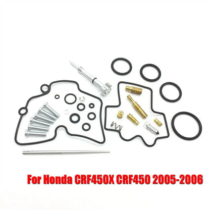 Carburetor Rebuild Kit w/Gasket for 2005-2006 Honda CRF450X (2005-2006)