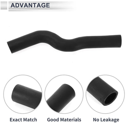 Radiator Coolant Hose for Honda Civic (2006-2011) Rubber Black 1 x Piece