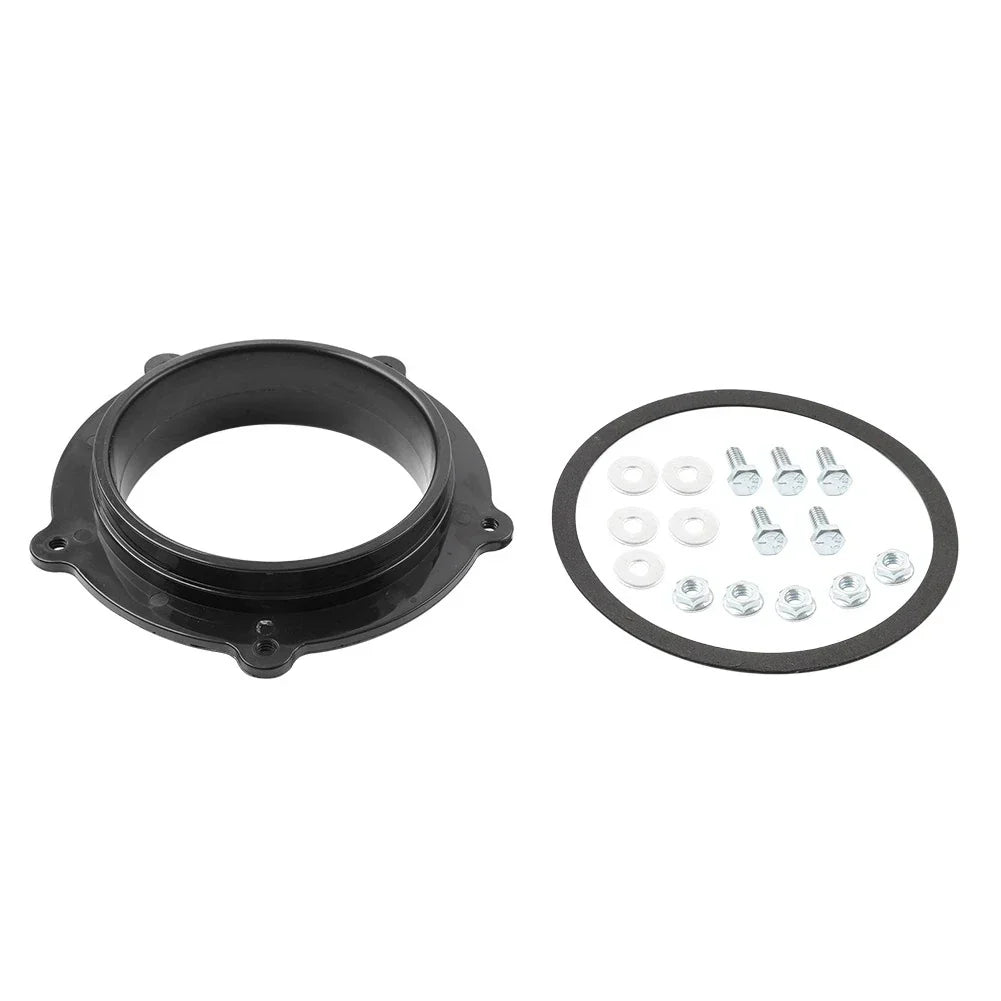 Air Filter Intake Adapter for Yamaha YFZ450 (All Years) - Plastic Black